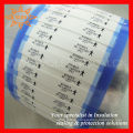 Non shrink/shrinkable Cable Marker tag/plate with cable tie slot